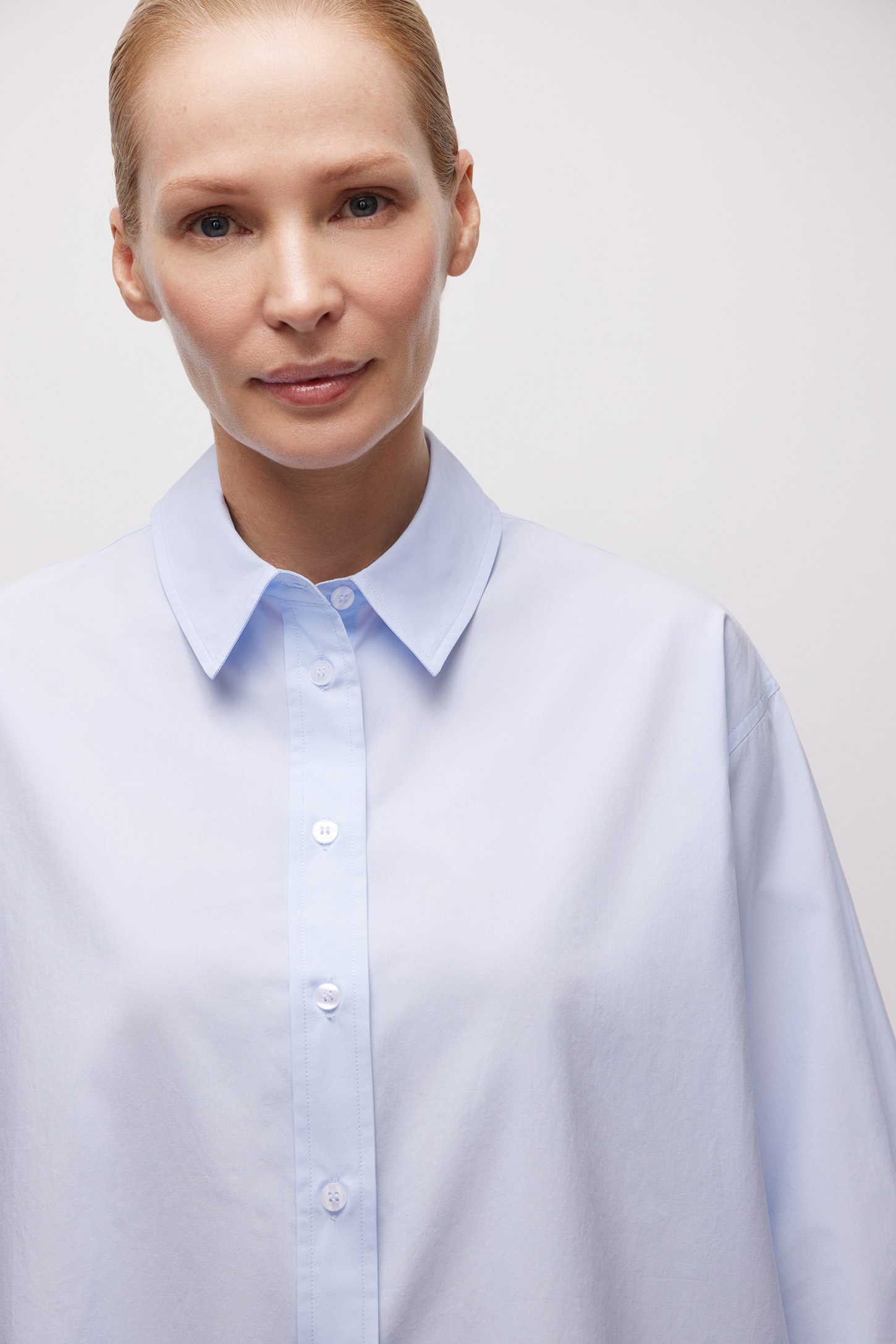Oversized shirt Basic – фото № 3