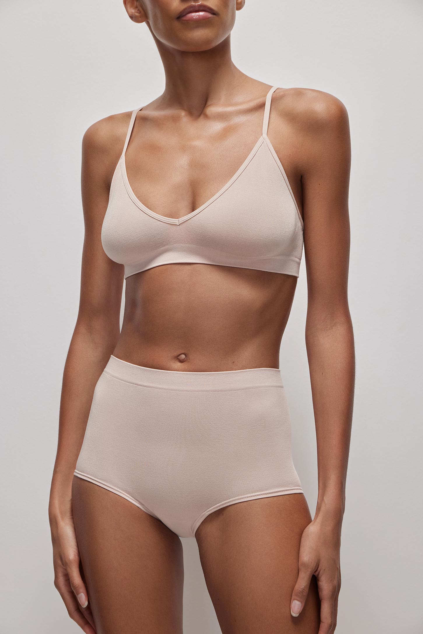 Bamboo high-rise culottes Seamless – фото № 5
