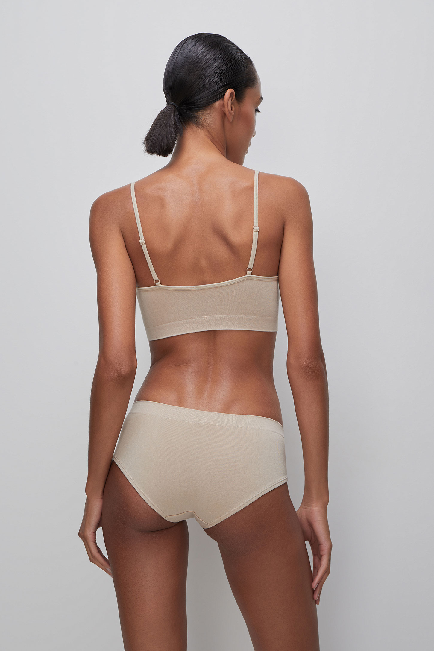 Top with thin straps Bamboo Seamless – фото № 4