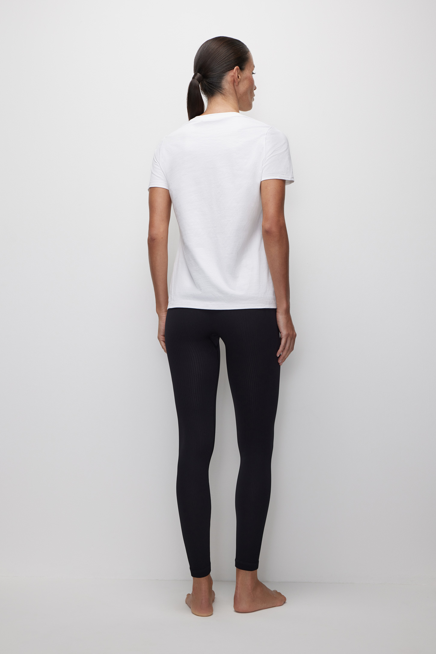 Seamless ribbed leggings Base – фото № 5