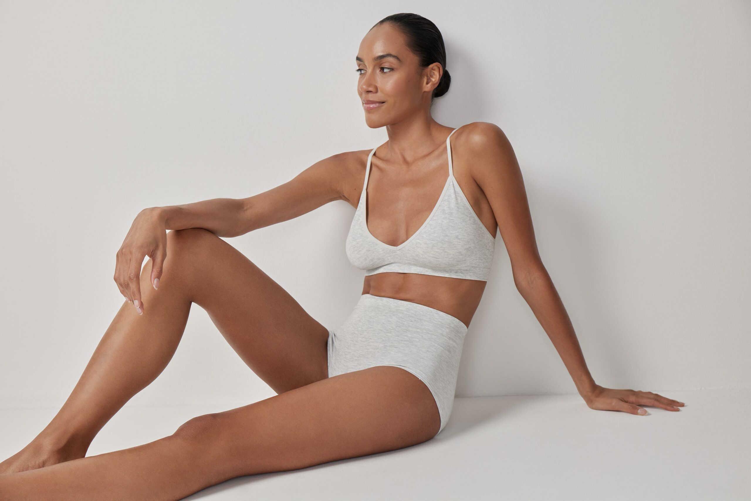 Top with thin straps Bamboo Seamless – фото № 5