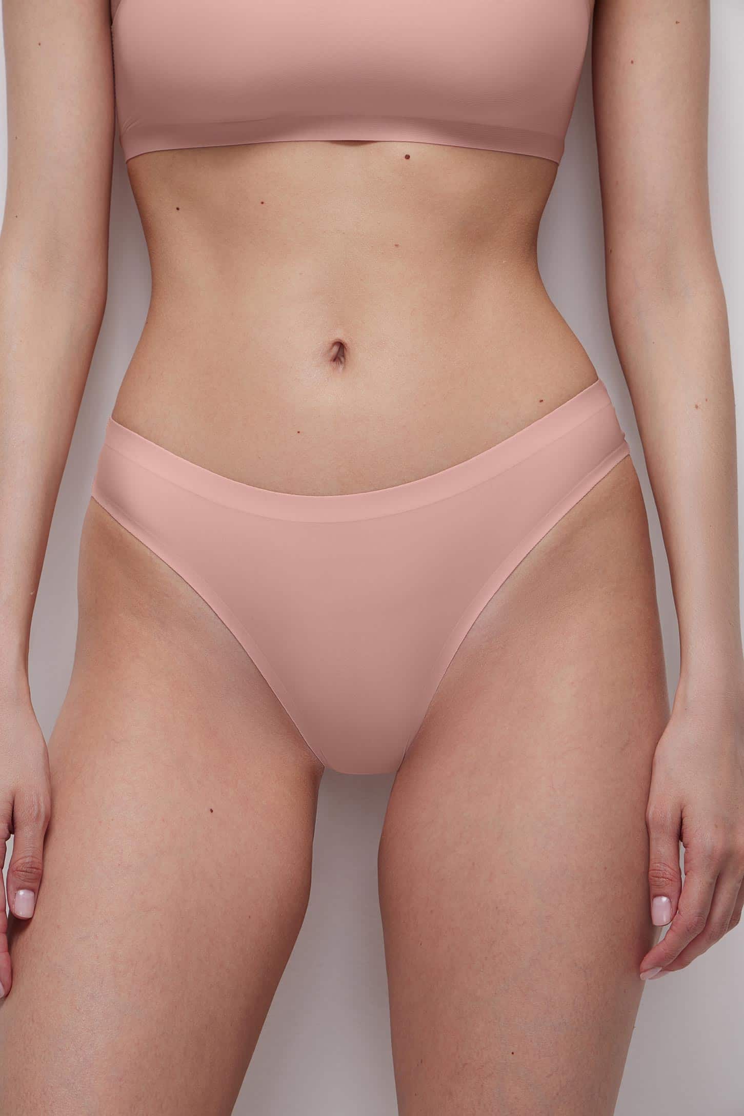 Low-rise tanga panties  Skin – фото № 3